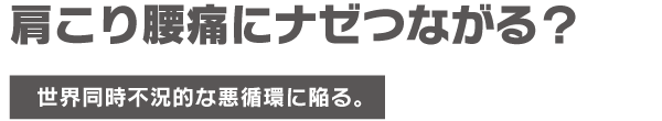 筋肉の硬さがなぜ肩こり腰痛につながるのか